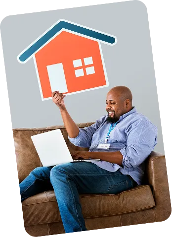 Person with confident smile